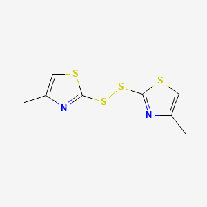 1,2-Bis(4-methylthiazol-2-yl)disulfane - 23826-98-4