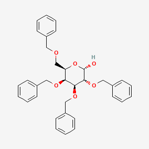 (2S,3R,4S,5S,6R)-3,4,5-tris(phenylmethoxy)-6-(phenylmethoxymethyl)oxan-2-ol - 4291-69-4