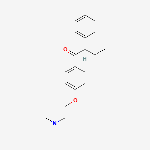 (2RS)-1-(4-(2-(Dimethylamino)ethoxy)phenyl)-2-phenylbutan-1-one - 68047-07-4