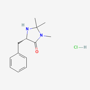 (5S)-(-)-2,2,3-Trimethyl-5-benzyl-4-imidazolidinone monohydrochloride - 278173-23-2