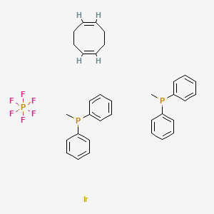 (1,5-Cyclooctadiene)bis(methyldiphenylphosphine)iridium(I) hexafluorophosphate - 38465-86-0