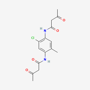N,N'-(2-Chloro-5-methyl-1,4-phenylene)bis(3-oxobutyramide) - 41131-65-1