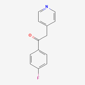 1-(4-Fluorophenyl)-2-(pyridin-4-YL)ethanone - 6576-05-2
