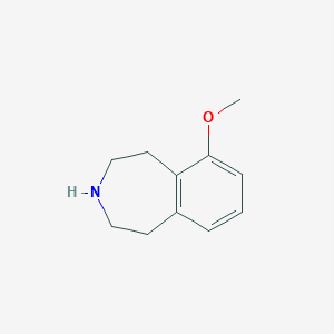 6-Methoxy-2,3,4,5-tetrahydro-1H-benzo[d]azepine - 90047-53-3