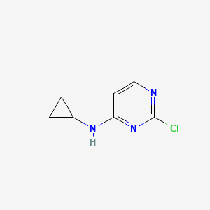 2-chloro-N-cyclopropylpyrimidin-4-amine - 945895-52-3