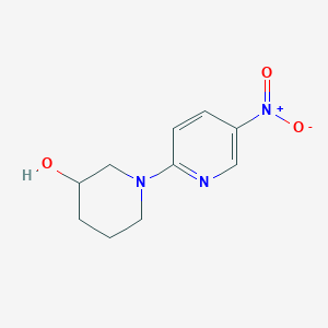 1-(5-Nitropyridin-2-yl)piperidin-3-ol - 88374-36-1