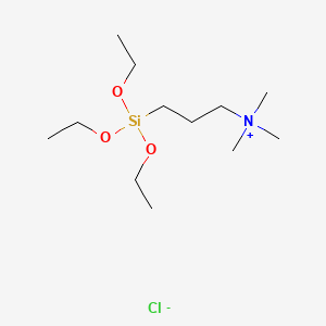 Trimethyl[3-(triethoxysilyl)propyl]ammonium Chloride - 84901-27-9