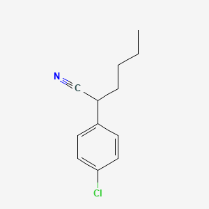 2-(4-Chlorophenyl)-hexanenitrile - 2124-74-5