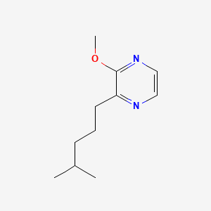 2-Methoxy-3-(4-methylpentyl)pyrazine - 68844-95-1