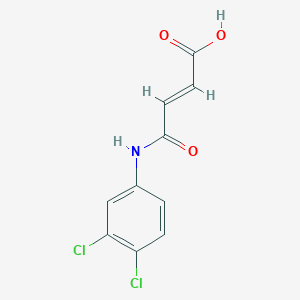 (2E)-4-[(3,4-dichlorophenyl)amino]-4-oxobut-2-enoic acid - 54012-56-5