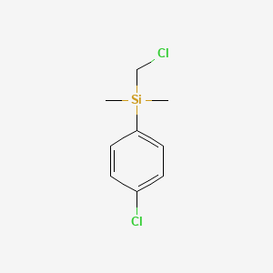 (Chloromethyl)(4-chlorophenyl)dimethylsilane - 770-89-8