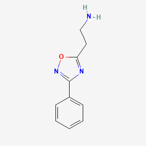 2-(3-Phenyl-1,2,4-oxadiazol-5-yl)ethanamine - 805184-96-7