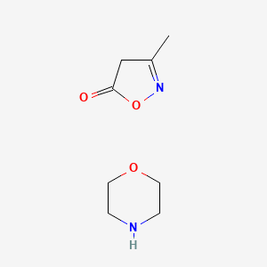3-Methylisoxazol-5(4H)-one morpholine salt - 67823-26-1