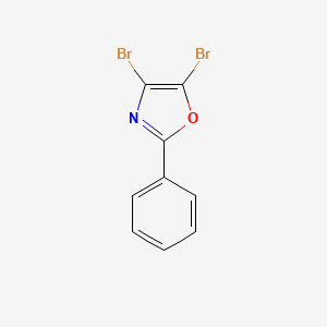 4,5-Dibromo-2-phenyloxazole - 92629-12-4