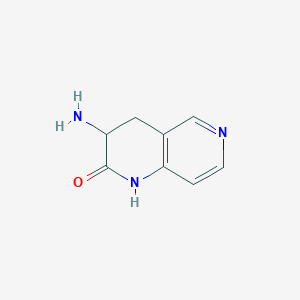 3-Amino-3,4-dihydro-1,6-naphthyridin-2(1H)-one - 847684-81-5