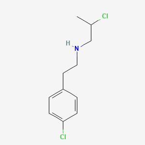 2-Chloro-N-(4-chlorophenethyl)propan-1-amine - 897926-35-1