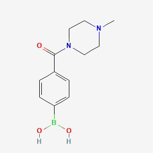 4-(4-Methylpiperazine-1-carbonyl)phenylboronic acid - 374927-12-5