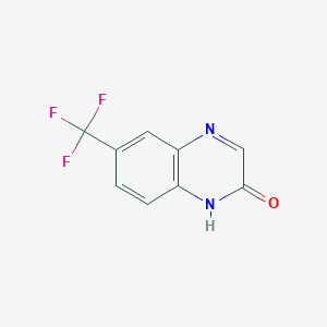 6-(Trifluoromethyl)quinoxalin-2(1H)-one - 55687-18-8