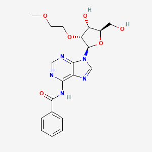 Adenosine, N-benzoyl-2'-O-(2-methoxyethyl)- - 333335-93-6