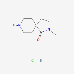 2-Methyl-2,8-diazaspiro[4.5]decan-1-one hydrochloride - 848580-34-7
