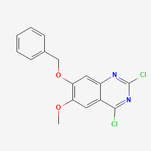 7-(Benzyloxy)-2,4-dichloro-6-methoxyquinazoline - 60771-18-8