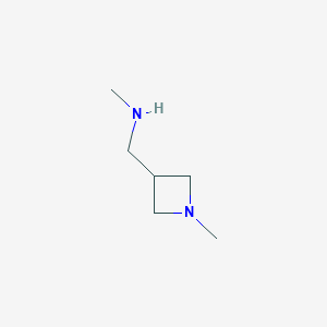 N-Methyl-(1-methylazetidin-3-YL)methanamine - 864350-83-4