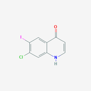 7-Chloro-6-iodoquinolin-4-OL - 1021913-03-0