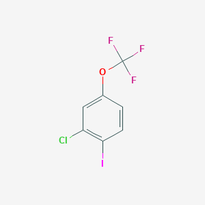 2-Chloro-1-iodo-4-(trifluoromethoxy)benzene - 345226-19-9