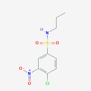 4-chloro-3-nitro-N-propylbenzenesulfonamide - 43041-68-5