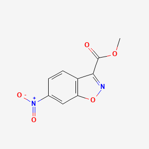 Methyl 6-nitro-1,2-benzoxazole-3-carboxylate - 5453-86-1