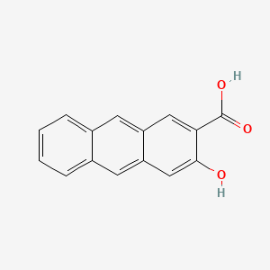 3-Hydroxyanthracene-2-carboxylic acid - 6295-44-9