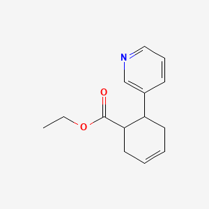 Ethyl 6-(3-pyridyl)cyclohex-3-ene-1-carboxylate - 259545-11-4