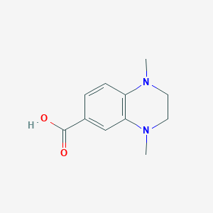 1,4-Dimethyl-1,2,3,4-tetrahydroquinoxaline-6-carboxylic acid - 844891-14-1
