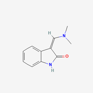 (3Z)-3-[(dimethylamino)methylene]-1,3-dihydro-2H-indol-2-one - 141210-63-1