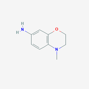 7-amino-4-methyl-2H-1,4-benzoxazine - 220844-82-6