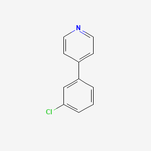 4-(3-Chlorophenyl)pyridine - 5957-92-6