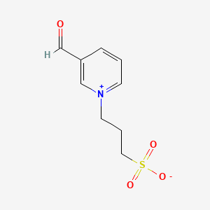 3-(3-Formylpyridin-1-ium-1-yl)propane-1-sulfonate - 93803-27-1