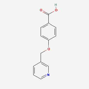 4-(Pyridin-3-ylmethoxy)benzoic acid - 898138-45-9