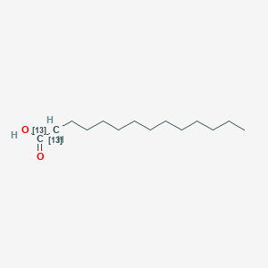 (1,2-13C2)tetradecanoic acid - 287111-20-0