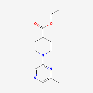 Ethyl 1-(6-methylpyrazin-2-yl)piperidine-4-carboxylate - 886851-60-1