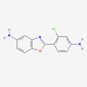 2-(4-Amino-2-chlorophenyl)benzo[d]oxazol-5-amine - 952933-65-2