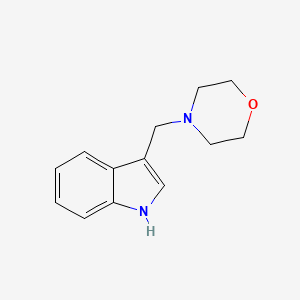 3-(Morpholinomethyl)indole - 5379-88-4