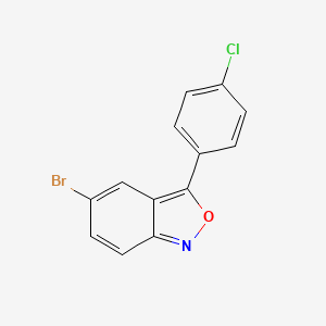 5-Bromo-3-(4-chlorophenyl)-2,1-benzisoxazole - 887-90-1