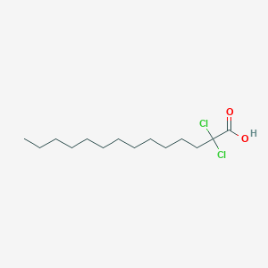 2,2-dichlorotetradecanoic Acid - 93347-74-1
