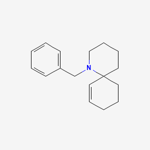 1-Azaspiro(5.5)undec-7-ene, 1-(phenylmethyl)- - 86817-85-8