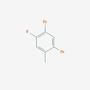 1,5-Dibromo-2-fluoro-4-methylbenzene - 93765-84-5