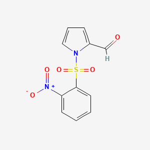 1-[(2-Nitrophenyl)sulfonyl]-1H-pyrrole-2-carbaldehyde - 54254-38-5