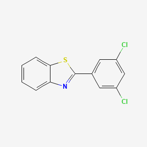 2-(3,5-Dichlorophenyl)benzo[d]thiazole - 391219-75-3