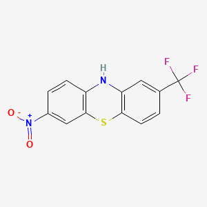 7-Nitro-2-(trifluoromethyl)-10H-phenothiazine - 2069-32-1