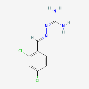 2-(2,4-Dichlorobenzylidene)hydrazinecarboximidamide - 46322-66-1
